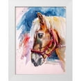 thumbnail image 1 of Kovacs, Anna Brigite 19x24 White Modern Wood Framed Museum Art Print Titled - Horse, 1 of 4