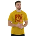 thumbnail image 4 of Best Dad Ever Cool Fathers Day Gift Men's Graphic T Shirt Tees Brisco Brands L, 4 of 6