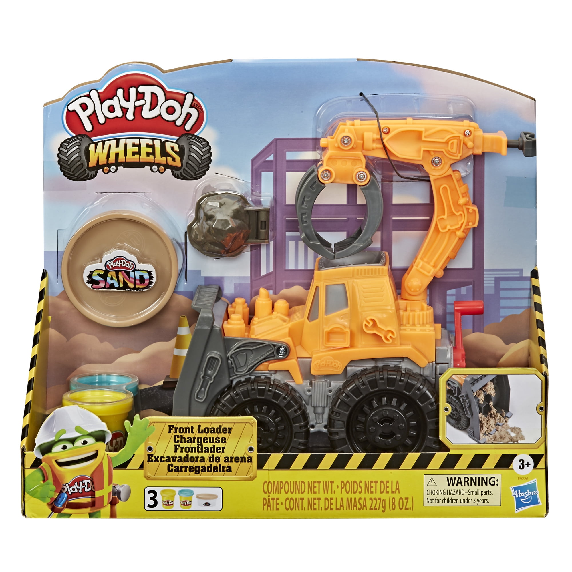 Play-Doh Wheels Pavement and Cement Dough 2-pack 16oz for sale online 