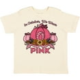 thumbnail image 3 of Inktastic In October We Wear Pink with Ribbon and Pink Pumpkins Boys or Girls Toddler T-Shirt, 3 of 5
