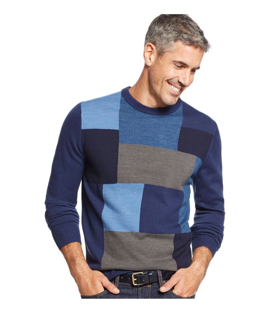 Tricot St. Raphael - Tricots St Raphael Mens Patchwork Puzzle Pullover ...