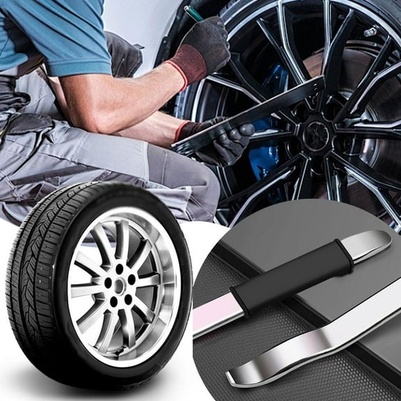 QHUDLV Tire Spoons Lever Bar Set,Changing Repair Tools,Heavy Duty Automotive Maintenance Kit
