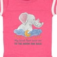 thumbnail image 4 of Inktastic My Great Aunt Loves Me to the Moon and Back Boys or Girls Baby Bodysuit, 4 of 5