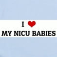 thumbnail image 2 of CafePress - I Love MY NICU BABIES Infant Bodysuit - Baby Light Bodysuit, Size Newborn - 24 Months, 2 of 4