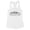 White, variant on Skyline Houston Texas Tank Top Fitted Racerback Women's X-Small Heather Grey