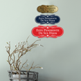 thumbnail image 2 of Signs ByLITA Designer Este Pendiente De Sus Hijos Sign (Brushed Silver) - Medium, 2 of 8