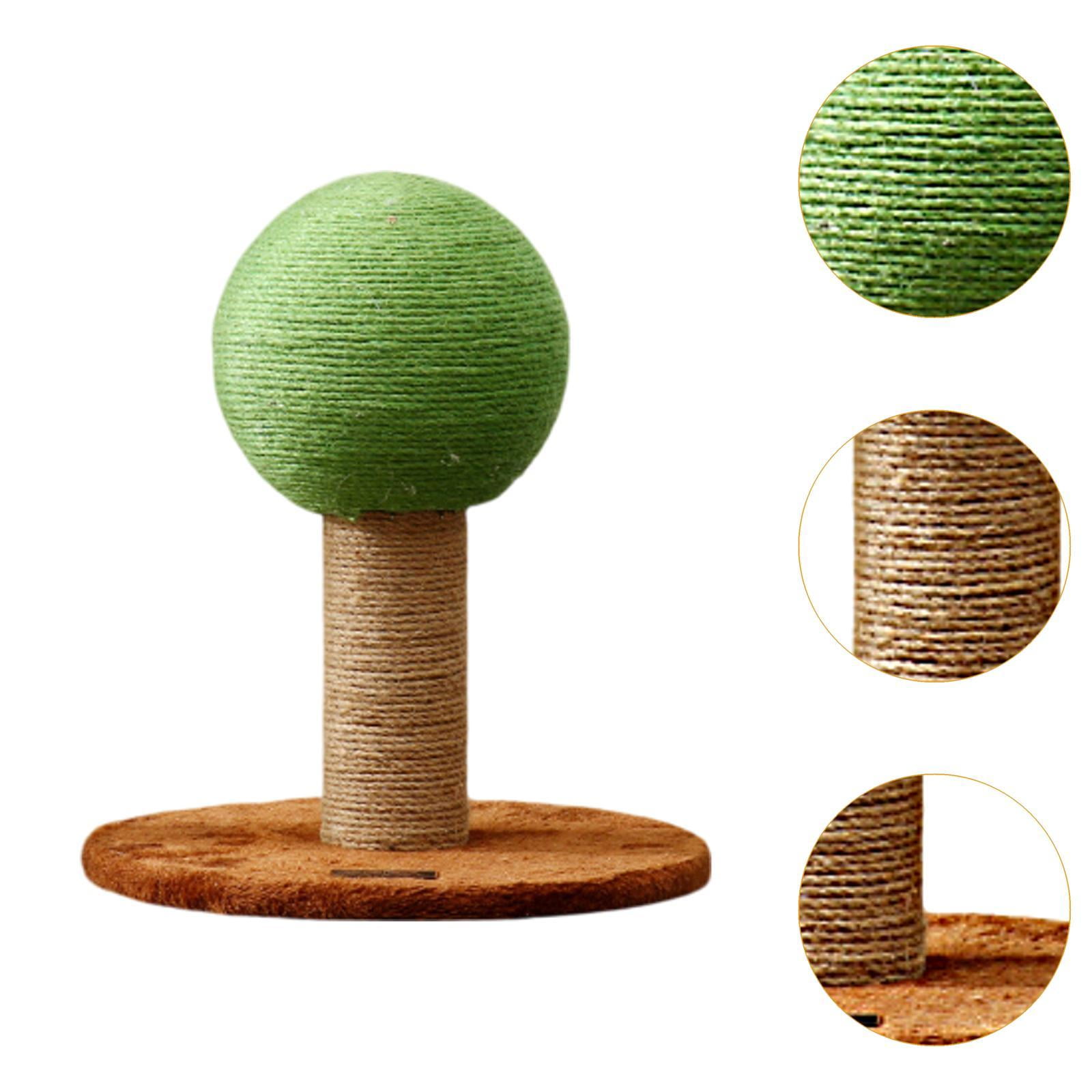 EHJRE Cat Scratching Posts Pet Toys Kitten Scratching Posts Furniture Protectors Kitten Scratching Posts Indoor Cat Sleeping Pet Supplies Single Ball