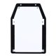 thumbnail image 4 of Outdoor Solar Tungsten Wall Light 1800mAh Waterproof Motion Sensing Exterior Wall Mount Lighting for Yard Wall Decor Black, 4 of 5