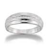 1/6 Carat Baguette Diamond Men's Band