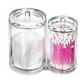 thumbnail image 1 of Clear Cotton Swab Container Wide Open Spacious Holder Great Gifts for Friend Children, 1 of 2