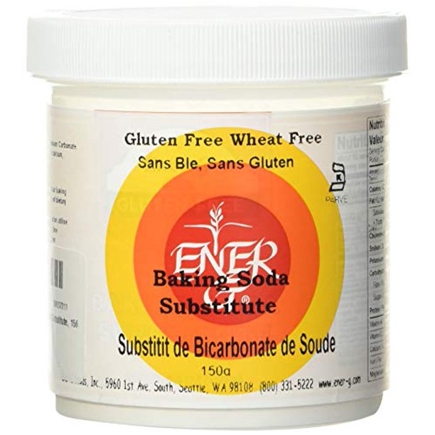 AluminumFree Baking Soda Substitute by EnerG Gluten Free, Vegan, Nut Free, NonGMO, Kosher