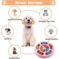 thumbnail image 2 of Dog puzzle toy - Slow Feeder - Interactive Training Toy Box - Creative Dog Smart Beginner, Improve Dog's IQ, Non-Slip Slow Feeder for Puppy Dogs Bored, 2 of 5