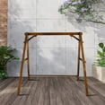 thumbnail image 3 of EasingRoom Porch Swing Frame Wooden Stand, 3 of 9