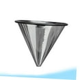 thumbnail image 4 of Pour Over Coffee Dripper Stainless Steel Reusable Coffee Filter,Paperless Reusable Metal Cone Filter for Perfect Extraction, 4 of 5