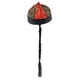 thumbnail image 3 of Ounissouiy Kids Chinese Emperor Cap with Ponytail Role Costume Play Party Hat Type3 NO3, 3 of 6