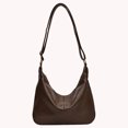 thumbnail image 2 of Bolso Mano Vintage Casual Mujer PU Correa Ajustable Hobo Holgado, 2 of 9