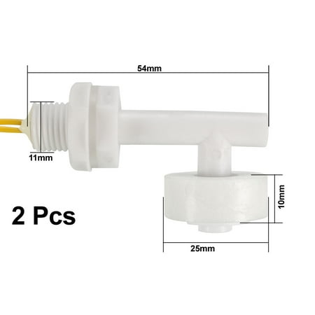 

Unique Bargains 2Pcs Tank Pool Water Level Sensor Right Angle Float Switch