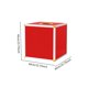 thumbnail image 2 of Caja de sorteo Caja de lotería Caja de recolección Caja de boletos de almacenamiento Caja de donaciones Estuche de rifa para empresas Votación 40x40x40cm, 2 of 8