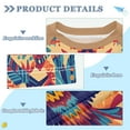 thumbnail image 2 of FORMRS Boys Rash Guard Short Sleeves Swim Shirt Quick Dry UPF 50+ Sun Protection, Sizes 3-12T, Colorful Abstract Eagle, 2 of 6