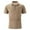 Mens T Shirts Khaki, variant on Golf Shirts for Men Short Sleeve Tshirts Shirt Mens Casual Lightweight Solid Color Pullover Button Collared Breathable Going-Out Work Tees Tops