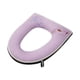 thumbnail image 1 of Cojín de espuma para asiento de inodoro, suave, cálido, acolchado, redondo/alargado, lavable, para no usar en el baño., 1 of 1