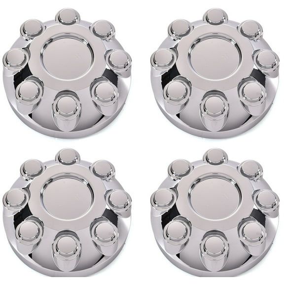 4 PCS FIT FOR RAM 2500 3500 TRUCK 17" WHEEL CENTER HUB CAPS 8 LUG COVERS