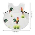 thumbnail image 2 of Masteelf Protector Chicken Saddle Apron Practical Poultry Vest Chicken Plumes 32x25cm, 2 of 8