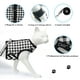 thumbnail image 5 of Arnés y correa para gatos YIZHI MIAOW ajustables a cuadros negros XXL, 5 of 8