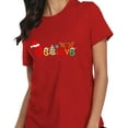 thumbnail image 4 of Christmas Shirts for Women Christmas Tree T-Shirt  Letter Graphic Tees Tops, 4 of 6