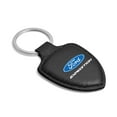 thumbnail image 2 of iPick Image for Ford Expedition Black Real Leather Shield-Style Key Chain, Official Licensed, 2 of 4