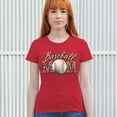thumbnail image 4 of Baseball Mom T-Shirt Funny Mom of Boys Best Sports Team Game Practice Children Mother's Day Gift Idea Women's Tee, 4 of 7