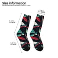 thumbnail image 2 of Honeii Fishing Lure Print Children's Colorful Socks,Unisex Kids and Toddlers' Cushioned Sock,Kids Athletic Crew Socks,for Everyday Wear and Sports, 2 of 5