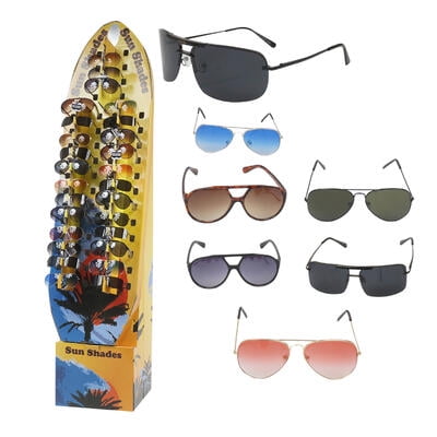 New 216399  Aviator Sun Glasses (288-Pack) Cheap Wholesale Discount Bulk Apparles. Small Candle (Best Way To Adjust To New Glasses)