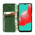 thumbnail image 5 of Étui pour Samsung Galaxy A32 5G à Rabat Portefeuille à Rabat Magnétique Protecteur - Vert, 5 of 5