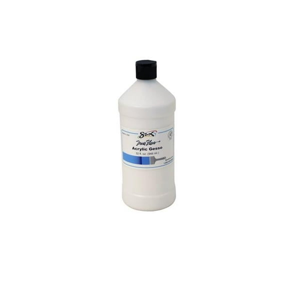 Sax  True Flow Acrylic Quart Gesso, White