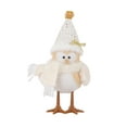thumbnail image 5 of kiskick Christmas Glowing Bird with Knitted Plush Scarf and Hat – Reusable Holiday Desktop Decoration, Light Up LED Bird Ornament for Party Supplies and Gifts, 5 of 7
