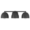 thumbnail image 2 of Hunter - Erling 3-light Matte Black, Medium Size Vanity Light, Dimmable, Modern Style, Vanity Shaped, for Bedrooms, Kitchens, Dining, Living Rooms - 48136, 2 of 7