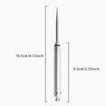 thumbnail image 2 of Dual-Ended Integrated Toothpick And Fruit Fork Tool, Food Grade Metal Construction For Safe Odorless Use, Sturdy Design With Storage Case And Portable For Daily Dining Outdoor, 2 of 5