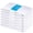 White, variant on Ruvanti Flour Sack Towels 12 Pack 28 x 28 inches, Ring Spun 100% Cotton Flour Sack Dish Towels, Machine Washable, Absorbent Tea Towels - Flour Sack Kitchen Towels for Drying and Cleaning - White