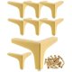 thumbnail image 1 of Patas de Muebles de Metal 4 Pulgadas, 8 Piezas Serie Patas de Muebles Triangulares para Muebles de Estilo Moderno, Patas de Sofá para Gabinete, Alacena, Mesa, 1 of 5