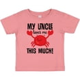 thumbnail image 3 of Inktastic Uncle Loves Me Childs Crab Boys or Girls Baby T-Shirt, 3 of 5