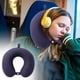 thumbnail image 1 of Fiudx Almohada Cervical Vertebrae, Almohada de Viaje Curvatura, Almohada Ligera para La Siesta, Ideal para Coche, Tren, Avión, Regallo para Adultos y Niños, Cremallera Fácil de Limpiar., 1 of 3