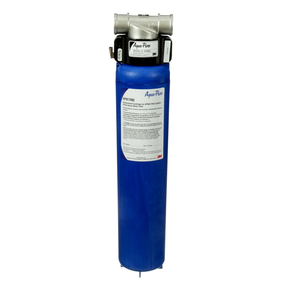 3M™ AquaPure™ AP900 Series Whole House Water Filtration System AP903, Sanitary QuickChange
