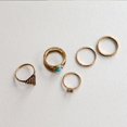 thumbnail image 3 of Juego de Anillos de Oro Yuyangstore Plata Oro Mujeres, 3 of 7