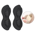 thumbnail image 4 of 2 almohadillas para talón para zapatos, protectores para pies, adhesiva antidesgaste, ajuste 5D suave para aliviar el dolor y resbalones negro Hugo Protectores de talón para zapatos, 4 of 9