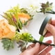 thumbnail image 2 of 12 rollos de cinta floral verde de 0,43 pulgadas y 22 yardas para envolver tallos de ramo, adhesiva, impermeable y flexible (verde oscuro), 2 of 5