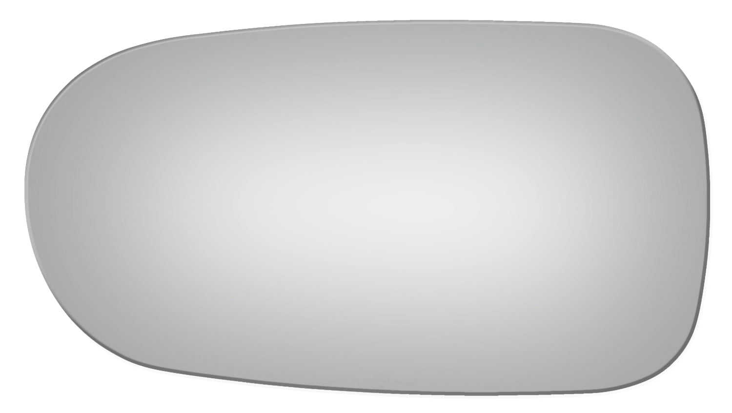 Burco Side View Mirror Replacement Glass - Clear Glass - 2839