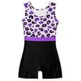 thumbnail image 2 of Aideaone Gymnastics Leotards for Girls Leopard Toddler Sparkle Dance Unitards 3-10T, 2 of 3