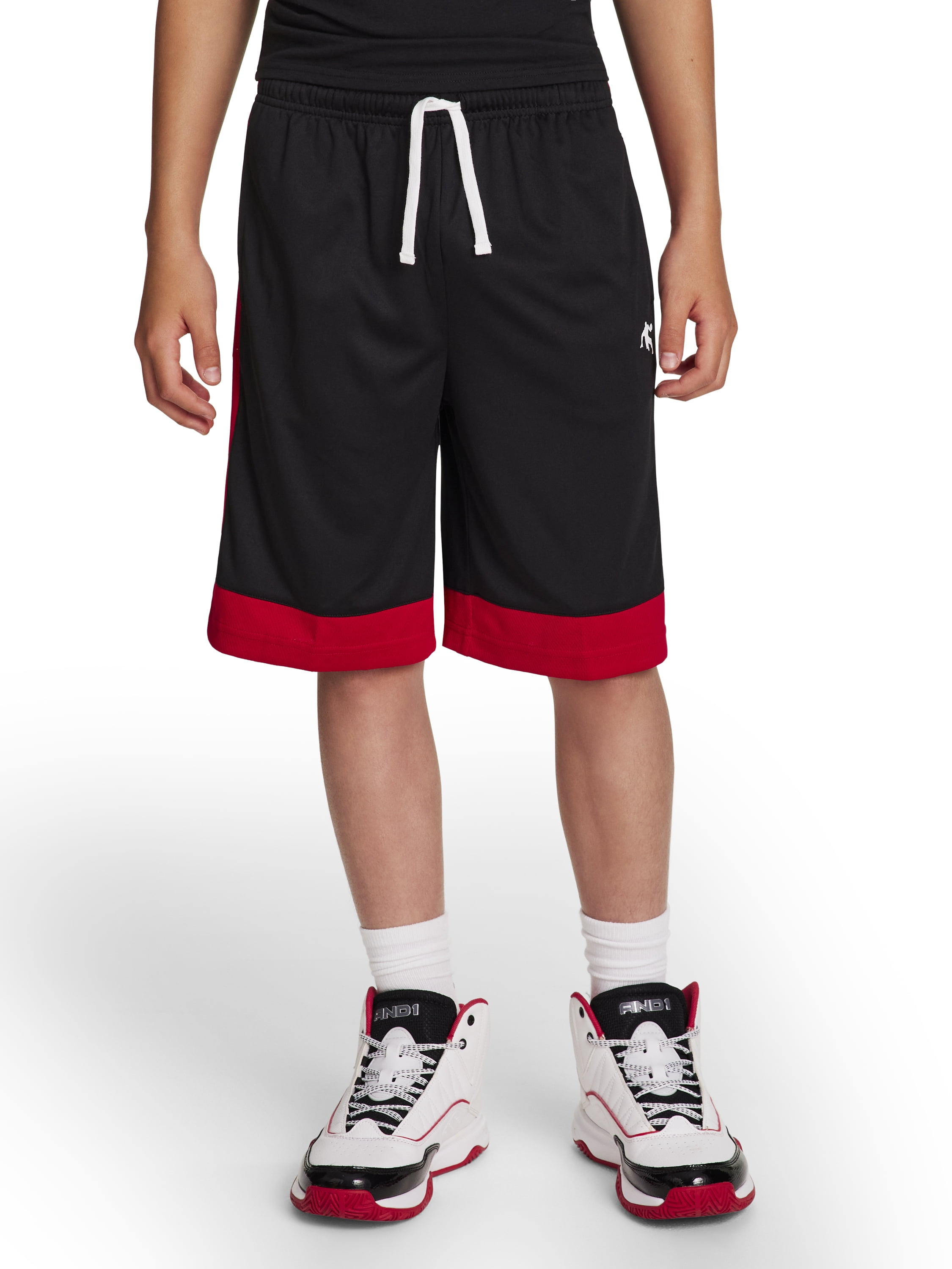 AND1 Boy's Athletic 2-Pack Basketball Short, Sizes 4-18