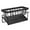 Black, variant on Xecvkr Stainless Steel Kitchen Sink Drainer Rack, Over Sink Storage Organizer for Sponges Cloths Utensils, Non-Perforated Design, 1 Rack